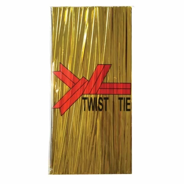 ΣΥΡΜΑ-ΔETIKA KΛIΠΣ (TIE-FIX) XPYΣA 15cm ΠΑΚ/800τεμ