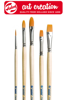 ΠΙΝΕΛΑ ART CREATION ΣΕΤ 5ΤΕΜ Νο 6-2X10-2X14 ΛΑΔΙΟΥ BRISTLE ΣΥΝΘΕΤΙΚA 9099235M