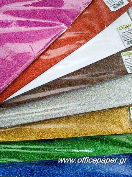 ΧΑΡΤΟΝΙ GLITTER GROOVY 50Χ70εκ. 190gr ΠΡΑΣΙΝΟ ΤΙΜΗ 1 ΦΥΛΛΟ