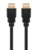 ΚΑΛΩΔΙΟ HDMI GOOBAY καλώδιο HDMI 60611 με Ethernet, 4K/30Hz, 18Gbit/s, 2m, μαύρο