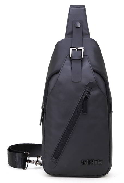 ΤΣΑΝΤΑΚΙ ΩΜΟΥ-CROSSBOY ARCTIC HUNTER 18,5 x 4x 34cm ΜΑΥΡΟ XB13006-BK