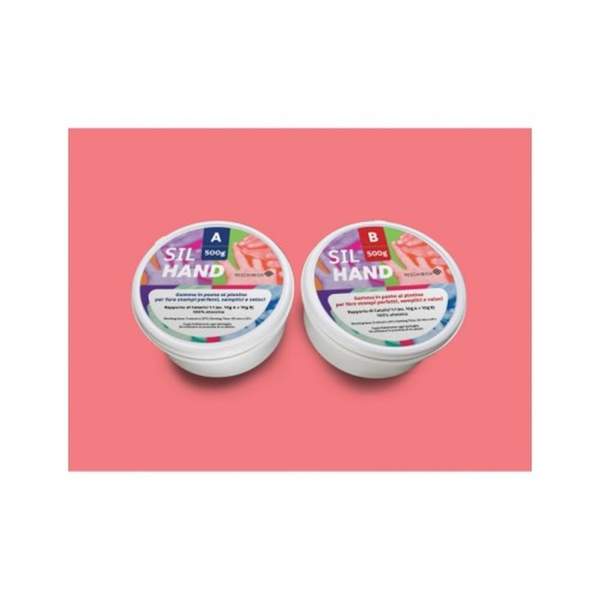 ΠΑΣΤΑ ΓΙΑ ΔΗΜΙΟΥΡΓΙΑ ΚΑΛΟΥΠΙΩΝ IH02 Sil Hand 250γρ. Reschimica SET 2 TEM A+B