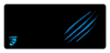 MOUSE PAD ROAR gaming mouse pad RR-0009, 30 x 70cm, μαύρο