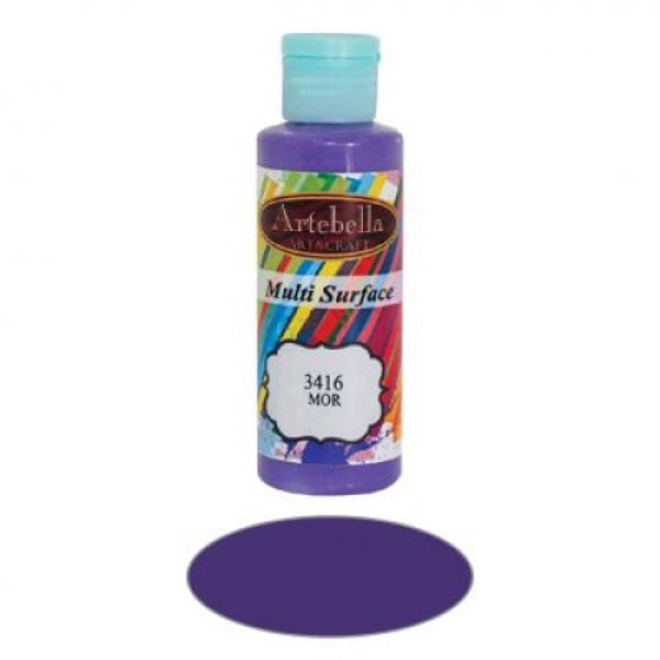 ΑΚΡΥΛΙΚΟ ΧΡΩΜΑ ARTEBELLA MULTI SURFACE 130CC ΜΩΒ No3416