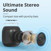 ΗΧΕΙΑ BLUETOOTH ΦΟΡΗΤΟ TRONSMART T7 MINI, 15W, Bluetooth, TWS, 2500mAh, IPX7, μαύρο
