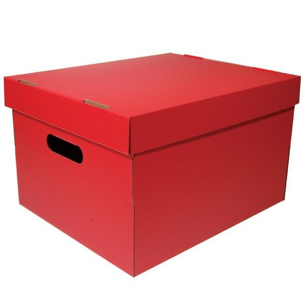 ΚΟΥΤΙ ΑΠΟΘΗΚΕΥΣΗΣ ΧΑΡΤΙΝΟ Α4 COLORS NEXT ΚΟΚΚΙΝΟ Υ19Χ25.5Χ30εκ. 03386-02