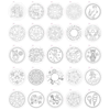 ΒΙΒΛΙΟ ΖΩΓΡΑΦΙΚΗΣ MANDALA Φ15EK 25 ΣΕΛΙΔΕΣ  2 ΣΧΕΔΙΑ 150080