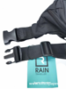 ΤΣΑΝΤΑΚΙ ΜΕΣΗΣ RAIN Π11X14Χ24cm ΜΑΥΡΟ RCB60