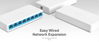 SWITCH ETHERNET MERCUSYS MS108, 8 PORT x 10/100 Mbps, Ver. 3.0
