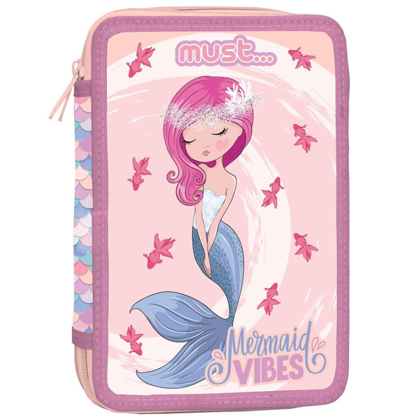 ΚΑΣΕΤΙΝΑ ΤΡΙΠΛΗ ΓΕΜΑΤΗ MUST 12X6X19,5 MERMAID VIBES