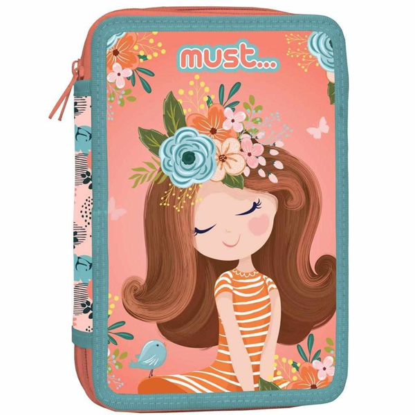 ΚΑΣΕΤΙΝΑ ΤΡΙΠΛΗ ΓΕΜΑΤΗ MUST 12X6X19,5 GIRL FLOWER