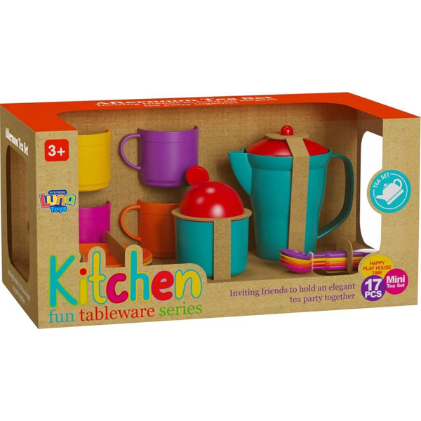 ΣΕΤ ΤΣΑΓΙΟΥ Luna Toys 17τμχ. 34x19x16,6εκ. 000623186