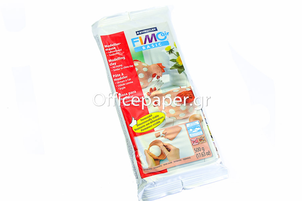 ΠΗΛΟΣ FIMO BASIC ΚΑΦΕ 500gr  8100-76