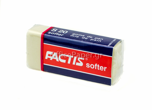 ΓΟΜΟΛΑΣΤΙΧΑ FACTIS S20 SOFTER  ΛΕΥΚΗ