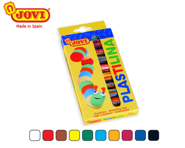 ΠΛΑΣΤΕΛΙΝΗ JOVI 90-10 ΣΕΤ10 ΧΡΩΜΑΤΑ  168ΓΡΑΜ.