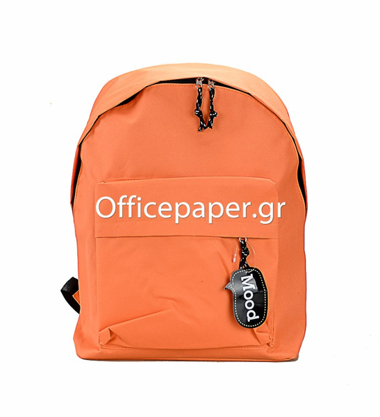 ΣΑΚΙΔΙΟ MOOD OMEGA ΠΟΡΤΟΚΑΛΙ ΦΩΣΦ. ΑΠΛΟ 42X32X16εκ. 22Lt 0580074