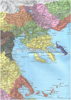 ΧΑΡΤΗΣ ΣΧΟΛΙΚΟΣ ΕΛΛΑΔΑ ΡΕΚΟΣ 70χ100εκ. 1:925.000