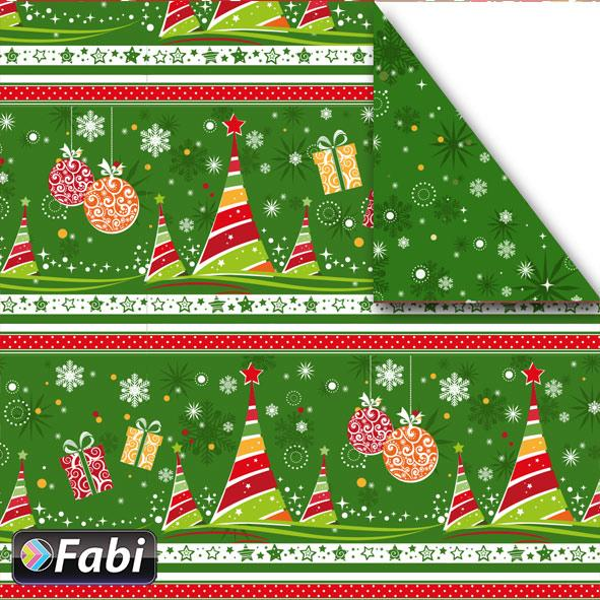 ΧΑΡΤΟΝΙ ΦΩΤΟ FABI ΧΜΑS STYLISH GREEN  50X70 1455093
