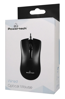 ΠΟΝΤΙΚΙ ΕΝΣΥΡΜΑΤΟ POWERTECH PT-808 BLACK 1000dpi,OPTICAL,1.4m καλώδιο