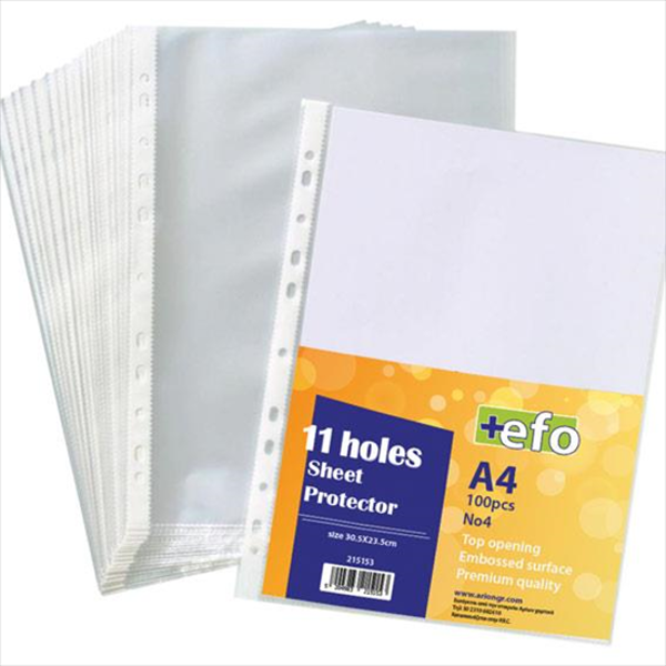 ΖΕΛΑΤΙΝΕΣ ΤΡΥΠΕΣ A4 +ΕFO No4 100Τ MAT 30,5X23.5cm