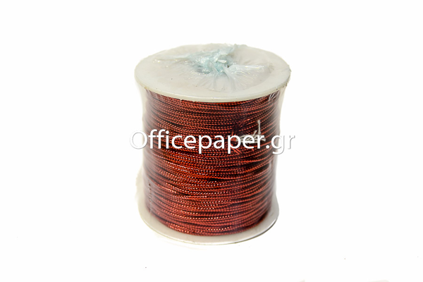 ΚΟΡΔΟΝΙ ΚΟΚΚΙΝΟ 2mm 100Μ Νο39405