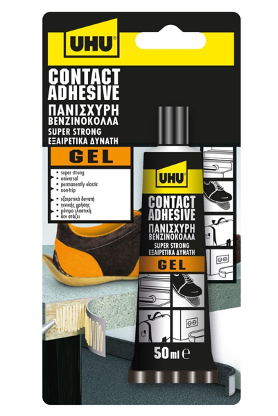 ΚΟΛΛΑ UHU CONTACT 50ml ΒΕΝΖΙΝΟΚΟΛΛΑ 42965