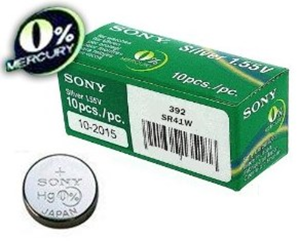 ΜΠΑΤΑΡΙΕΣ SONY LITHIUM 392/384  SR41W  1,55V