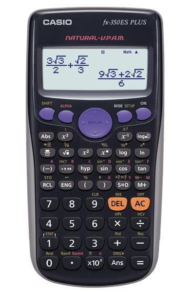 ΑΡΙΘΜΟΜΗΧΑΝΗ CASIO FX-350ES-PLUS 252F 7X16εκ