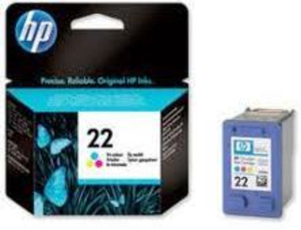 ΜΕΛΑΝΗ HP 22 COLOUR 165PAGES C9352AE USS