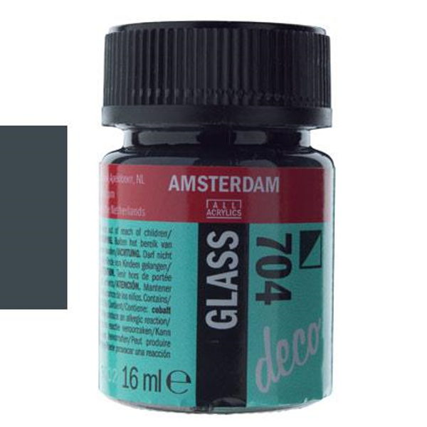 ΧΡΩΜΑ DECORFIN ΓΙΑ ΓΥΑΛΙ 16ml GRIS-ΓΚΡΙ Νο704