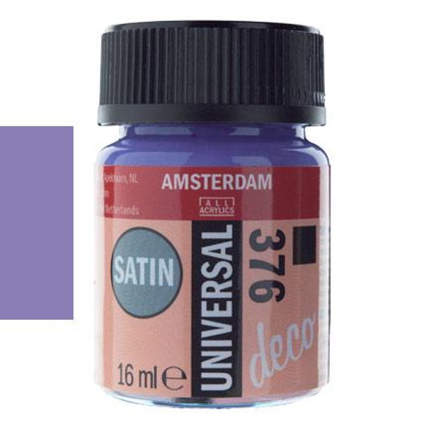 ΧΡΩΜΑ DECORFIN UNIVERSAL SATIN 16ml PURPLE-ΛΙΛΑ Νο376