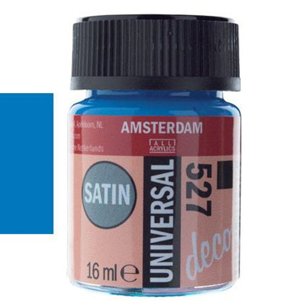 ΧΡΩΜΑ DECORFIN UNIVERSAL SATIN 16ml SKY BLUE-ΓΑΛΑΖΙΟ Νο527