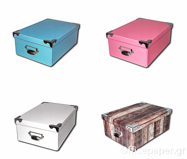 ΚΟΥΤΙ ΑΠΟΘΗΚΕΥΣΗΣ ΧΑΡΤΙΝΟ 40Χ30Χ17εκ. ΛΕΥΚΟ