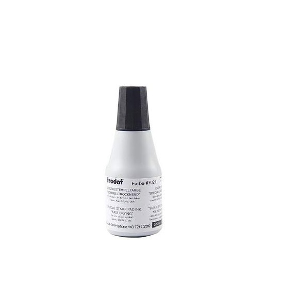 ΜΕΛΑΝΗ ΑΥΤΟΜΑΤΩΝ ΣΦΡΑΓΙΔΩΝ TRODAT ΜΑΥΡΟ 25ml 7021 QUICK-DRY