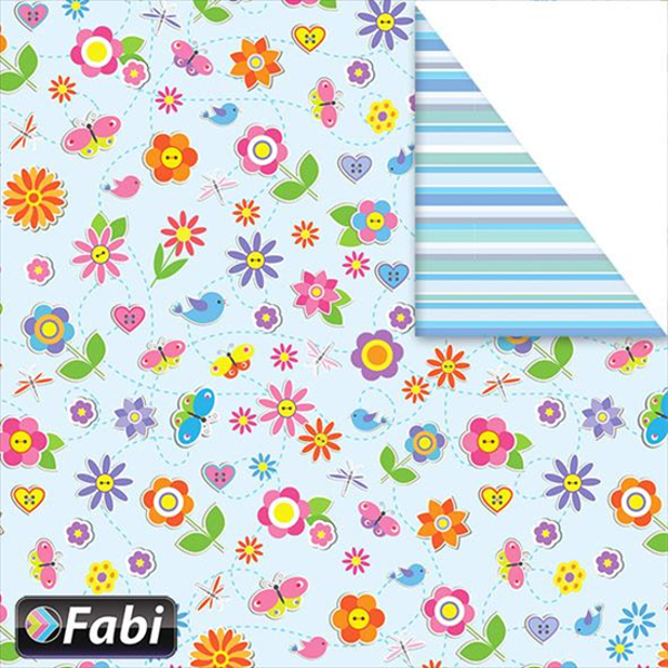 ΧΑΡΤΟΝΙ ΦΩΤΟ FABI ΠΑΣΧΑ CLASIC FLOWER 50X70 1455056