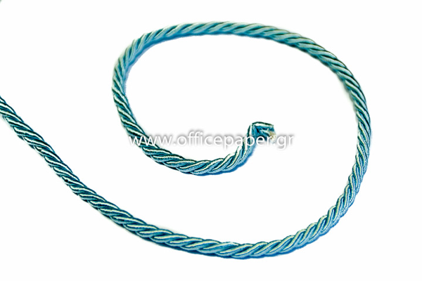 ΚΟΡΔΕΛΑ ΤΡΙΚΛΩΝΗ ΣΑΤΙΝΕ 3mm X 50m  ΓΑΛΑΖΙΟ No38485