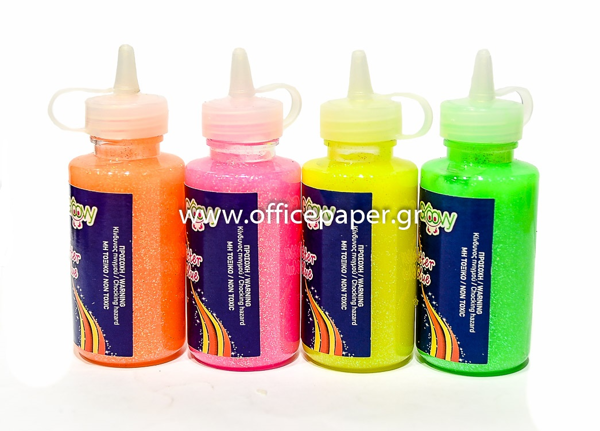 ΧΡΥΣΟΚΟΛΛΑ GROOVY 60gr FLUO ΠΡΑΣΙΝΟ ΦΙΑΛΙΔΙΟ