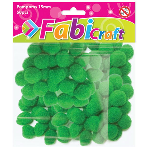 ΠΟΜ ΠΟΜ FABI 15mm 50TEM ΠΡΑΣΙΝΟ