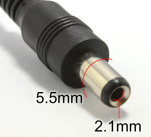 ΒΥΣΜΑ ΤΡΟΦΟΔΟΤΙΚΟΥ POWERTECH PT-271 Νο4 Tablet 5.5x2.1mm PT-275