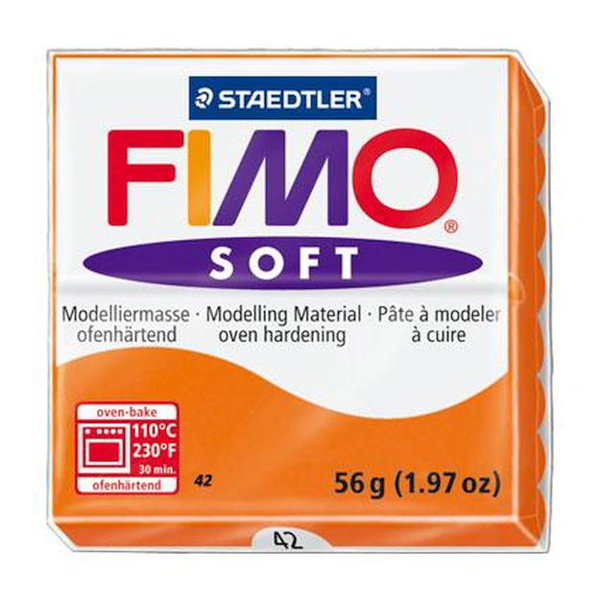 ΠΗΛΟΣ FIMO SOFT 8020 MANDARINE No42