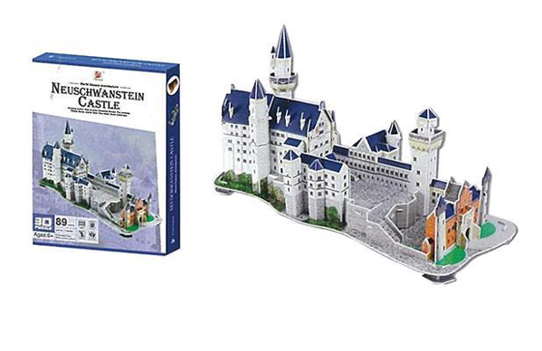 ΠΑΖΛ Charmland 3D "Κάστρο Neuschwanstein" Υ26x49x20εκ. 89 τεμ.