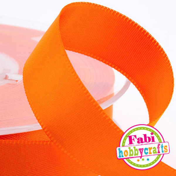 ΚΟΡΔΕΛΑ ΣΑΤΕΝ FABI ΜΟΝΗ 1cm X 45.7m ΠΟΡΤΟΚΑΛΙ 130265