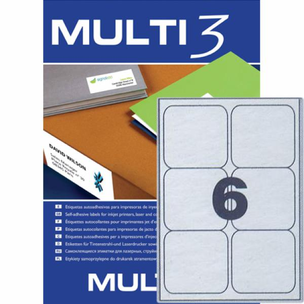 ΕΤΙΚΕΤΕΣ MULTI 3  99.1X93.1mm  Π100Φ LASER-INKJET-COPY
