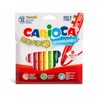 ΜΑΡΚΑΔΟΡΟΙ CARIOCA BRAVO 12ΧΡΩΜ.ΧΟΝΔΡΟΙ WASHABLE-ΠΛΕΝΟΜΕΝΟΙ