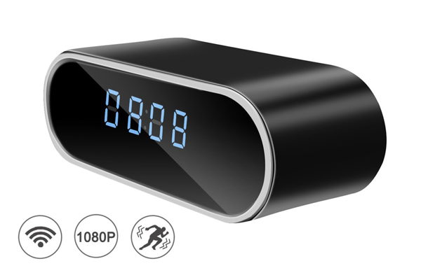 Ψηφιακό ρολόι κρυφή κάμερα SPY-011, Full HD 1080p, WiFi
