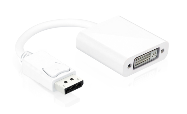 ΑΝΤΑΠΤΟΡΑΣ Display Port 20pin (M) σε DVI 24+5 (F), 0.20m, White