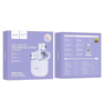 ΑΚΟΥΣΤΙΚΑ HOCO EW19 BLUETOOTH V5.3 PURPLE  EARPHONE TWS ST4hours