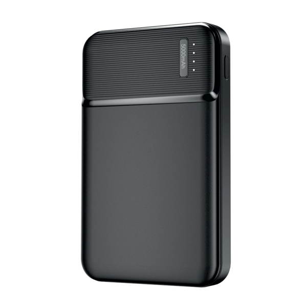 POWERBANK MAXLIFE / SETTY MXPB-01 5000mAh ΜΑΥΡΟ