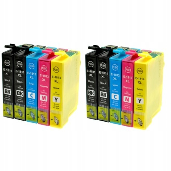 ΜΕΛΑΝΗ EPSON MULTIPACK ΣΥΜΒΑΤΟ T1811*4+T1812*2+T1813*2+T1814*2