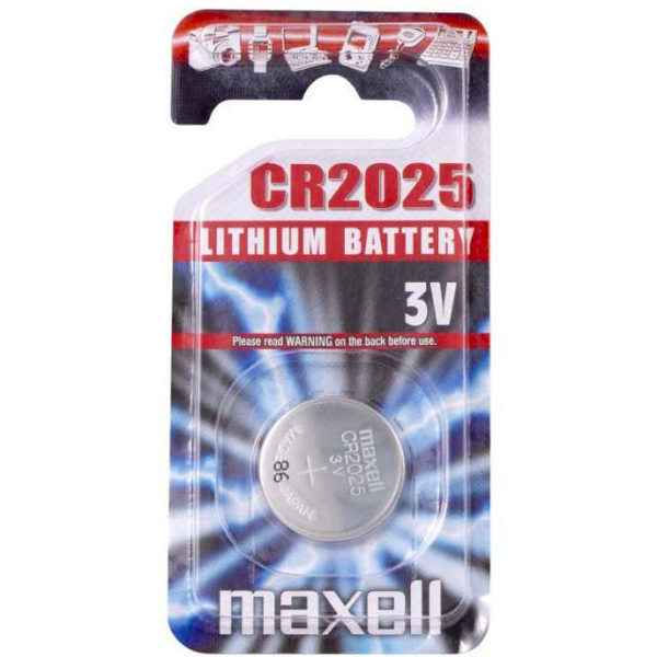 ΜΠΑΤΑΡΙΕΣ MAXELL LITHIUM CR2025  3V BLISTER 1 TEM